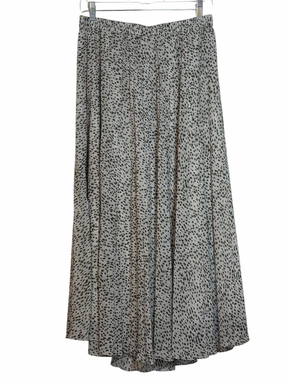 Chaps women’s size medium animal print maxi skirt lined elastic stretch waist - Picture 4 of 7
